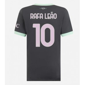 AC Milan Rafael Leao #10 Replika Tredjetrøje Dame 2024-25 Kortærmet